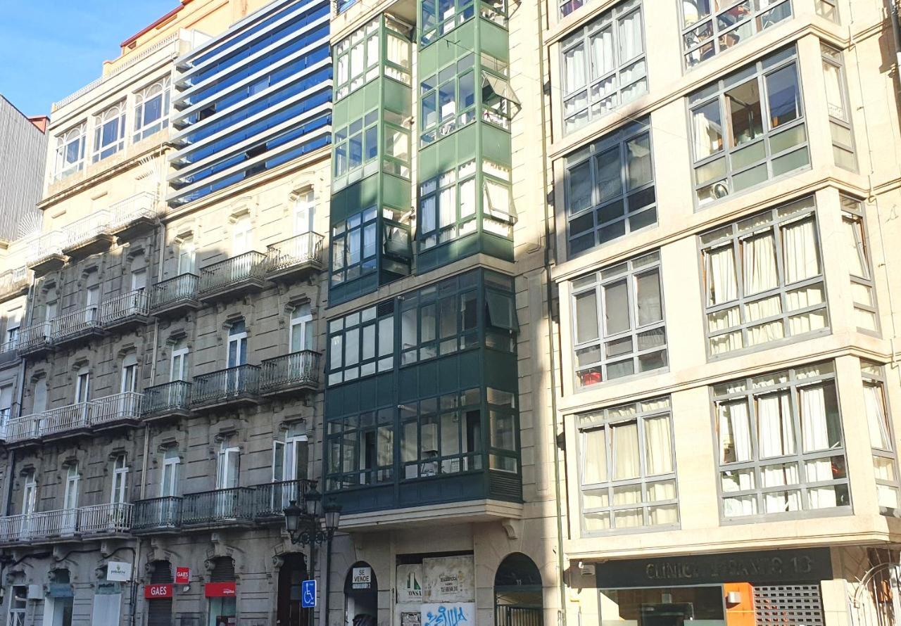 Practico Estudio Centro De Vigo Apartment Luaran gambar